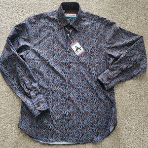 American heritage performance men's button up NWT